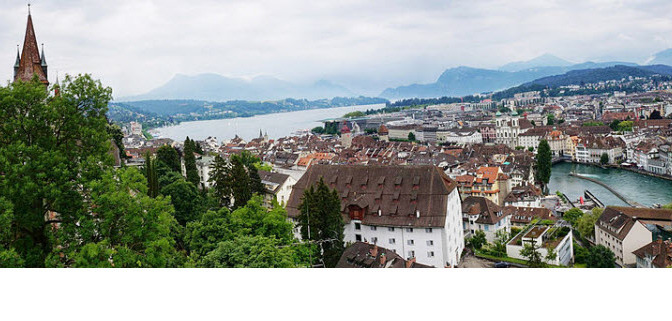 Lucern City and Lake