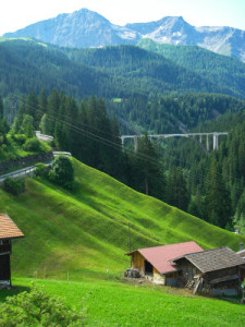 Arosa Express Tracks Switzerland